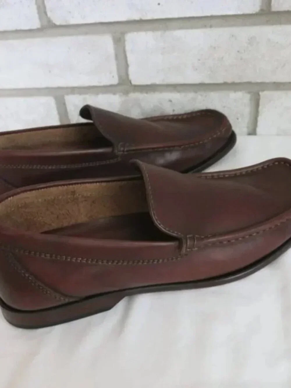 TJ Comfort Men's Leather Fashion Moccasin Loafer Shoe 43